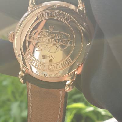 Швейцарские часы Audemars Piguet MILLENARY MASERATI DUAL TIME