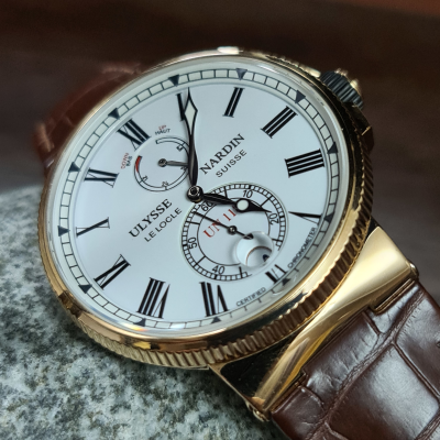 Швейцарские часы Ulysse Nardin Chronometer Manufacture 45mm