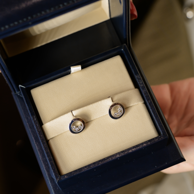 Серьги Chopard Happy Diamonds Icons Earrings