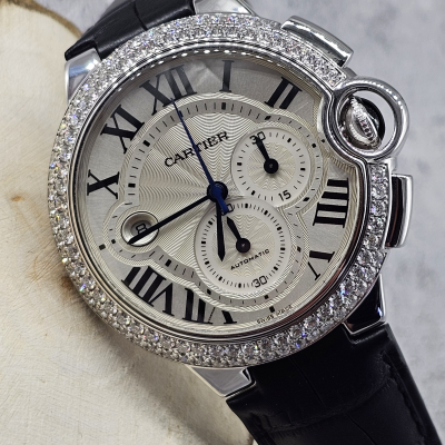 Швейцарские часы Cartier Ballon Bleu de Chronograph XL