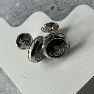 Запонки Breguet  Classique White Gold Rotor 9907.BB.OX