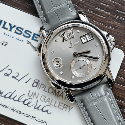 Швейцарские часы Ulysse Nardin Classical Dual Time Ladies Small Seconds