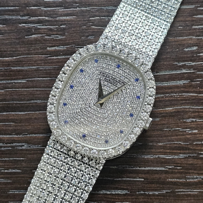 Швейцарские часы Patek Philippe Ellipse Diamonds Vintage Gold