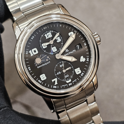 Швейцарские часы Blancpain Léman Double Time Zone-GMT