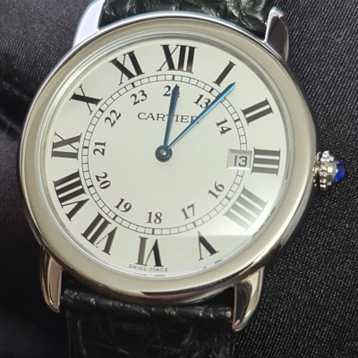 Швейцарские часы Cartier  Ronde Solo de  Stainless Steel 36mm