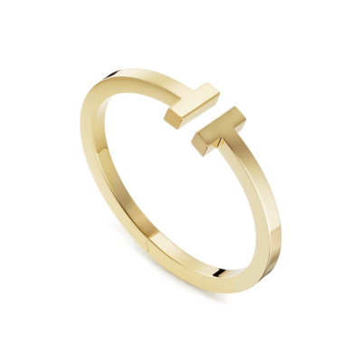 Браслет Tiffany & Co  T Square in Yelow Gold, Medium