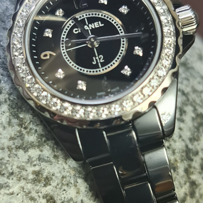 Швейцарские часы Chanel J 12 Diamonds 29 mm