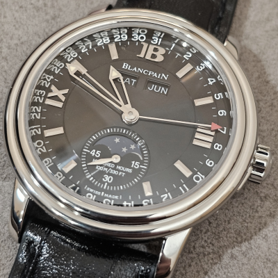 Швейцарские часы Blancpain Léman Moon Phase Complete Calendar 38mm