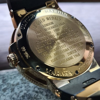 Швейцарские часы Ulysse Nardin Maxi Marine Chronometer 41mm