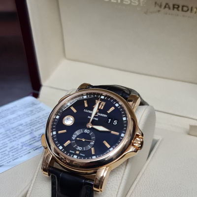 Швейцарские часы Ulysse Nardin Dual Time 42 mm