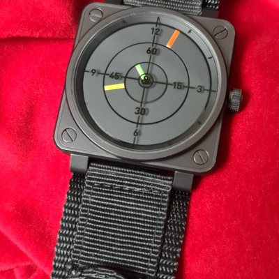 Швейцарские часы Bell & Ross BELL & ROSS BR 01-92 Instrument Radar