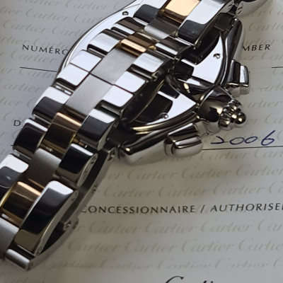 Швейцарские часы Cartier Roadster Chronograph XL РЕЗЕРВ