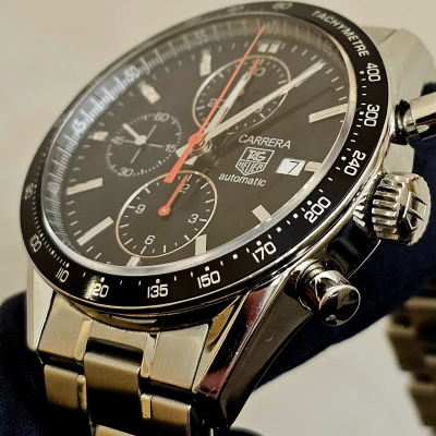 Швейцарские часы Tag Heuer Carrera Automatic Chronograph 41mm