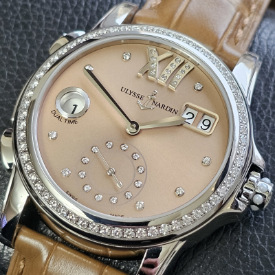 Швейцарские часы Ulysse Nardin Dual Time Lady