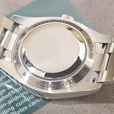 Швейцарские часы Rolex Milgauss 40mm Steel