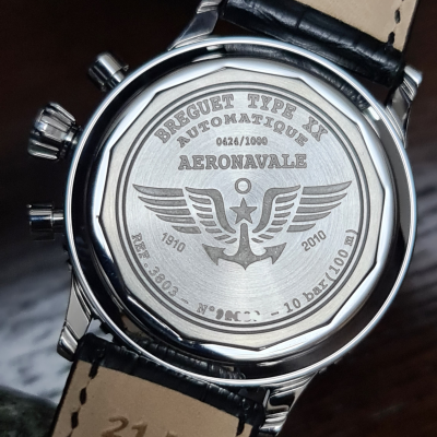 Швейцарские часы Breguet Type XX Aeronavale Flyback Chronograph Limited Edition