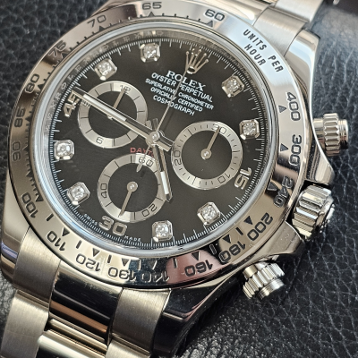 Швейцарские часы Rolex Cosmograph Daytona White Gold