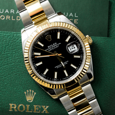 Швейцарские часы Rolex Datejust 41mm Steel and Yellow Gold