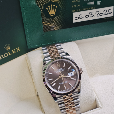 Швейцарские часы Rolex Datejust 36mm Steel and Everose Gold