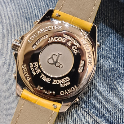 Швейцарские часы Jacob & Co. Five Time Zones 40 mm