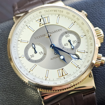 Швейцарские часы Ulysse Nardin Marine Chronograph