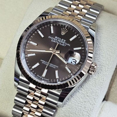 Швейцарские часы Rolex Datejust 36mm Steel and Everose Gold