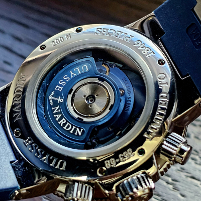 Швейцарские часы Ulysse Nardin Chronograph 41mm