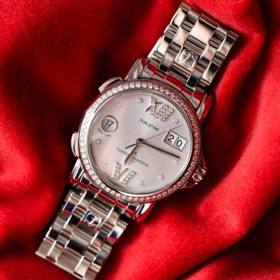 Швейцарские часы Ulysse Nardin Dual Time Ladies