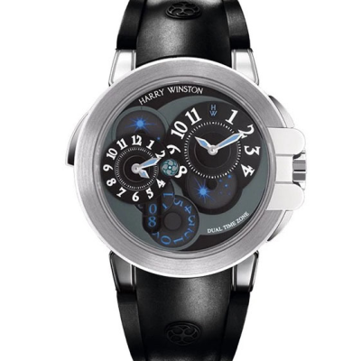 Швейцарские часы Harry Winston Ocean Dual Time