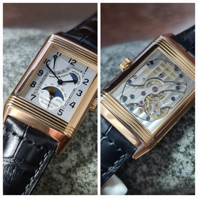 Швейцарские часы Jaeger-LeCoultre Reverso Sun Moon