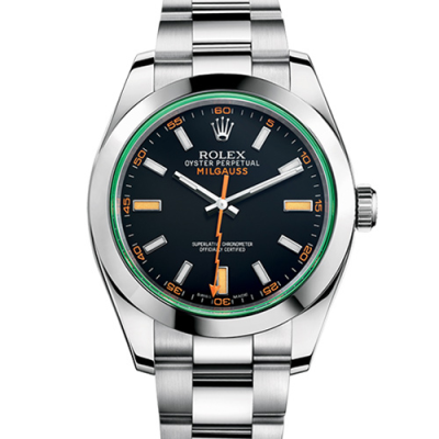 Швейцарские часы Rolex Milgauss 40mm Steel