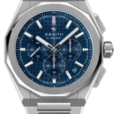 Швейцарские часы Zenith Defy Skyline Chronograph Blue Dial