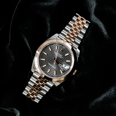 Швейцарские часы Rolex Datejust 41mm Steel and Everose Gold