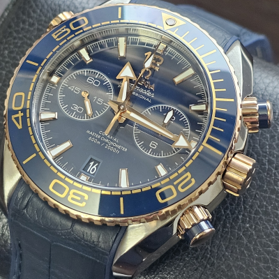 Швейцарские часы Omega Seamaster Planet Ocean 600 M Co-Axial Master CHRONOMETER Chronograph 45.5 mm