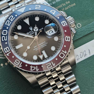Швейцарские часы Rolex GMT-Master II (PEPSI)