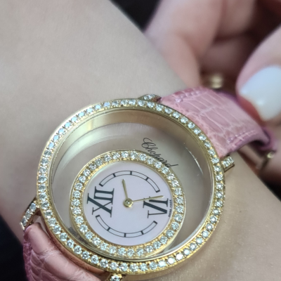 Швейцарские часы Chopard Happy Diamonds