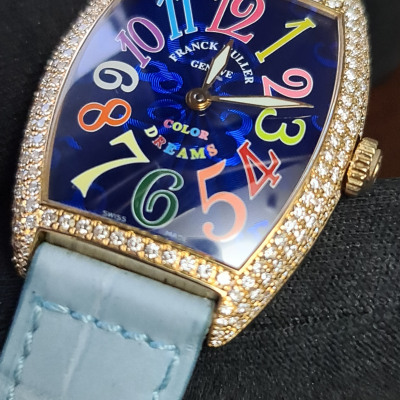 Швейцарские часы Franck Muller Cintree Curvex Colour Dreams Tonneau Diamonds