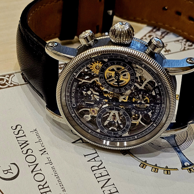 Швейцарские часы Chronoswiss Opus Skeleton ChronographC