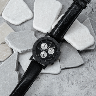 Швейцарские часы Bvlgari Chrongraph Milano Carbon