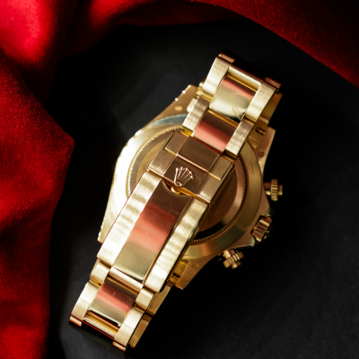 Швейцарские часы Rolex Daytona Cosmograph YellowGold Crystals Diamonds