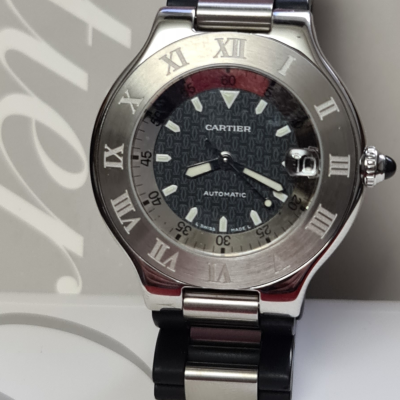 Швейцарские часы Cartier Autoscaph Must 21