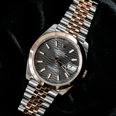 Швейцарские часы Rolex Datejust 41mm Steel and Everose Gold