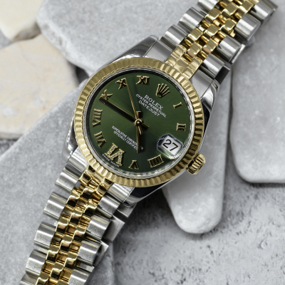 Швейцарские часы Rolex Datejust 31mm Steel and Yellow Gold