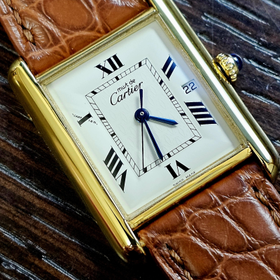 Швейцарские часы Cartier TANK MUST DE CARTIER