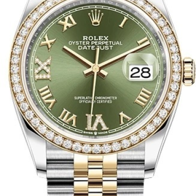 Швейцарские часы Rolex Datejust 36 Yellow Rolesor