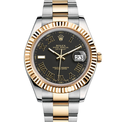 Швейцарские часы Rolex Oyster Datejust Steel and Yellow Gold 41mm