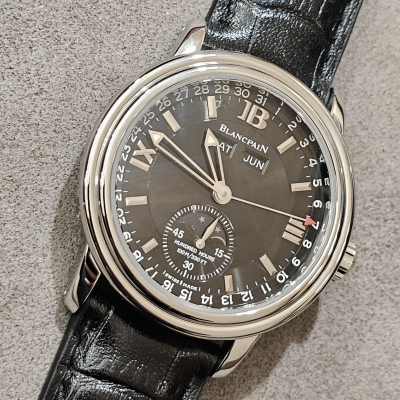 Швейцарские часы Blancpain Léman Moon Phase Complete Calendar 38mm