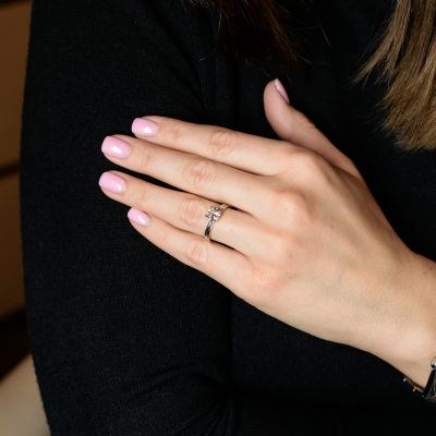 Кольцо No name 1,00ct E/VVS2 GIA