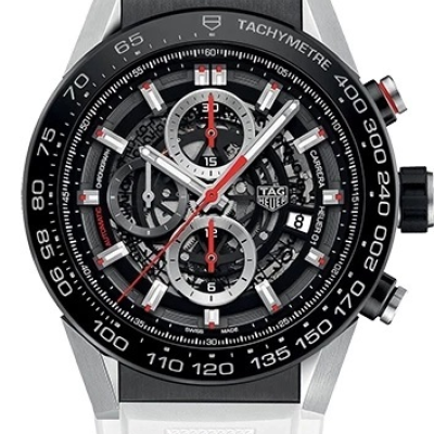 Швейцарские часы Tag Heuer Carrera Calibre Heuer 01 Chronograph 45mm