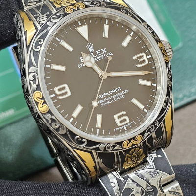 Швейцарские часы Rolex Explorer 39 мм